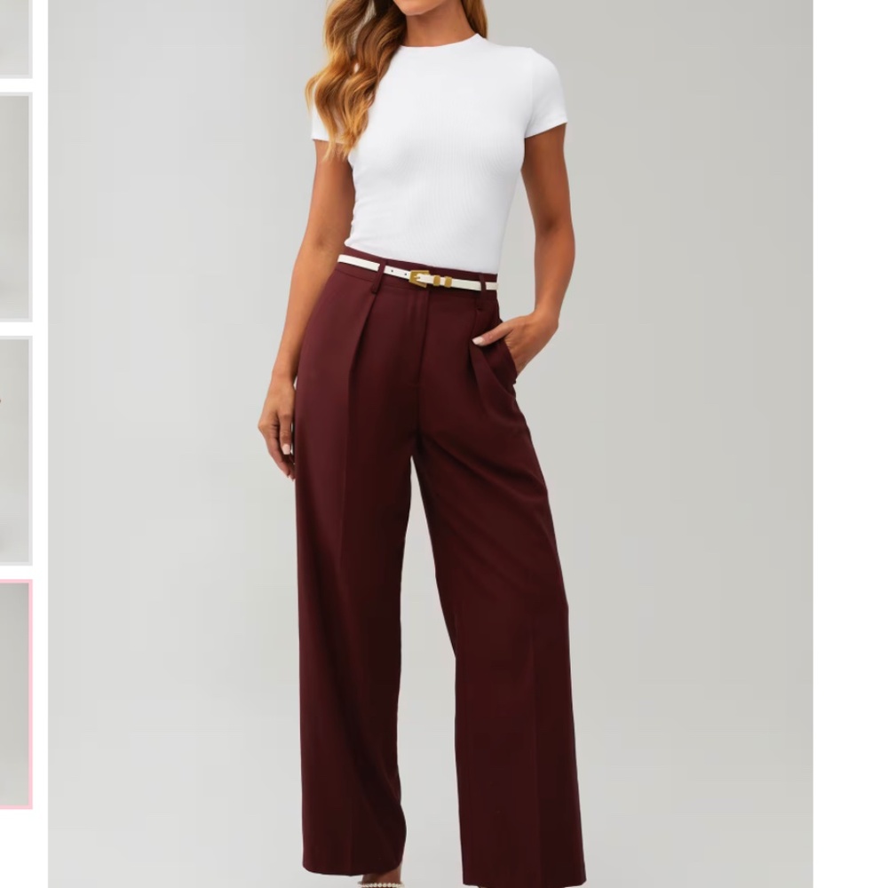 NIA Sly Pant cherry cola